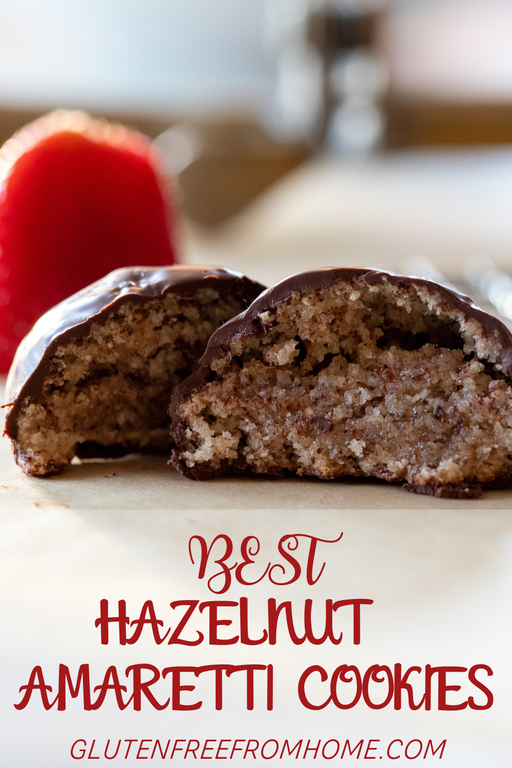 Best GF Hazelnut Amaretti Cookies Gluten Free From Home