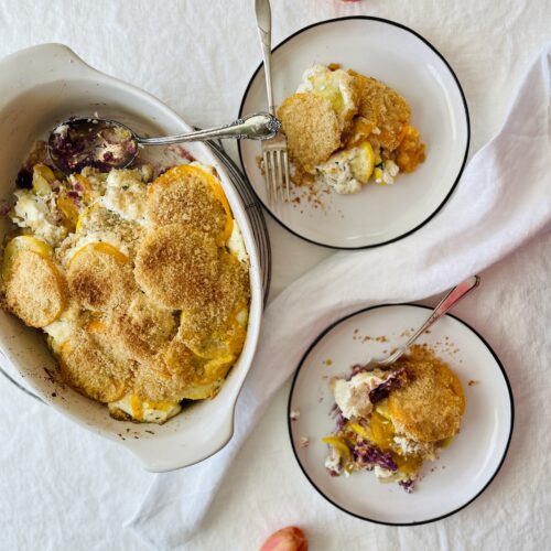 GF RAINBOW VEGETABLE GRATIN Gluten Free From Home