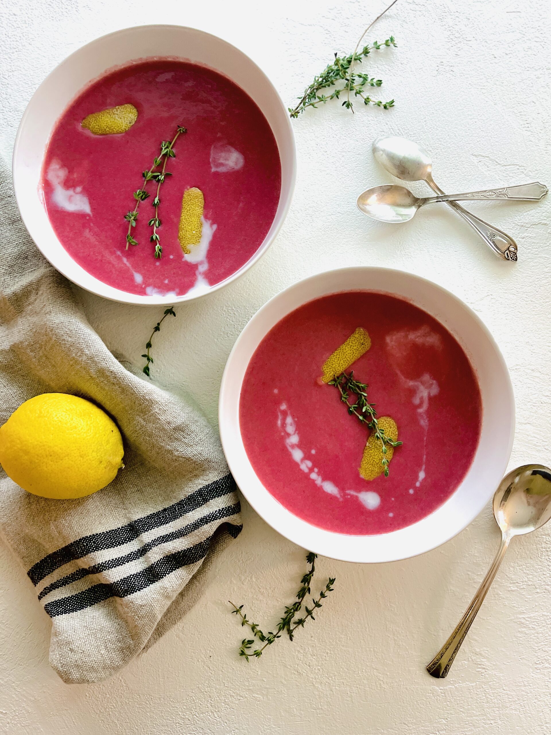 Chilled Summer Strawberry Soup