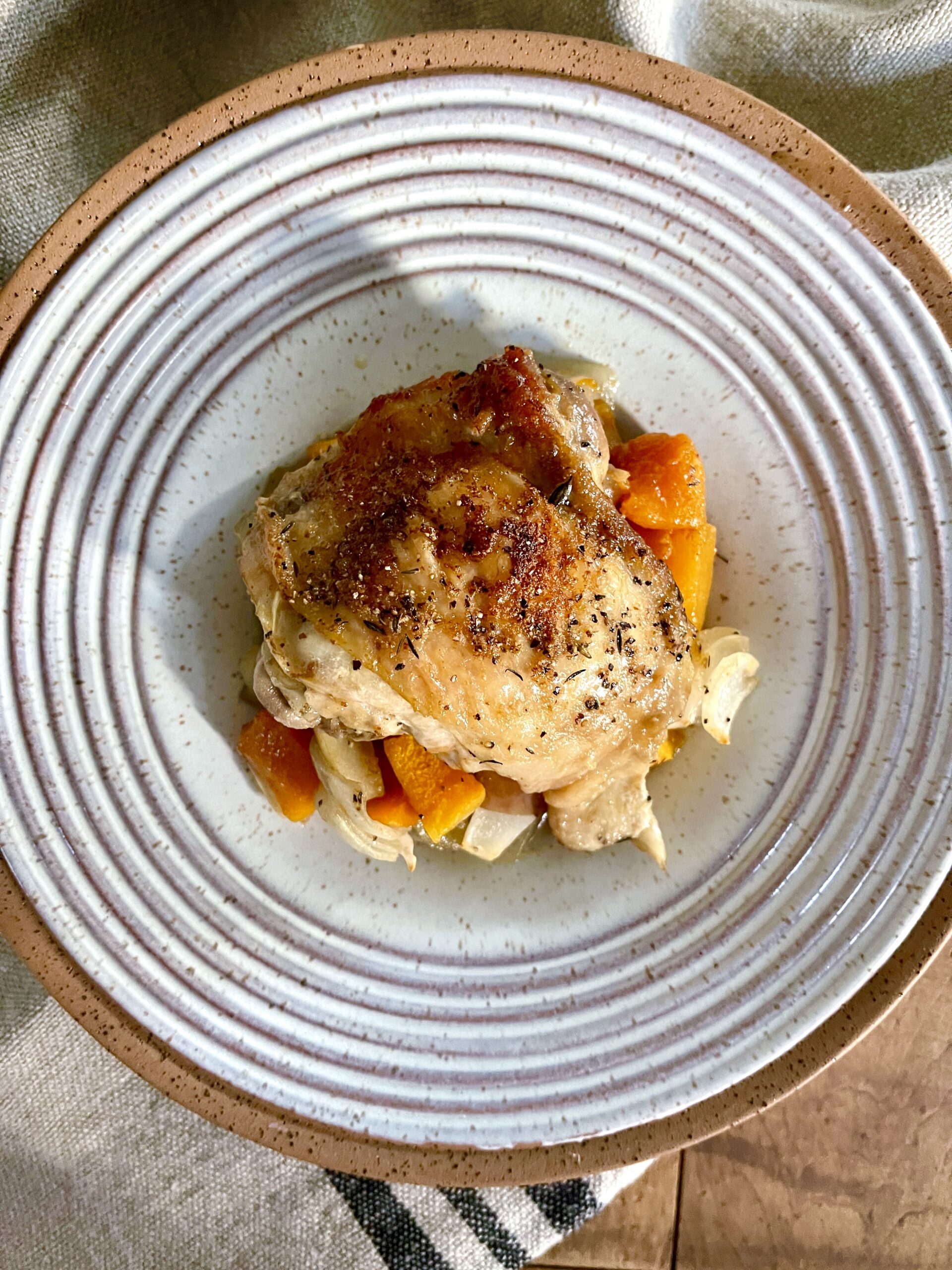 Gluten Free Baked Maple Chicken Thighs - Gluten Free From Home